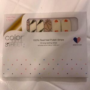 NEW basketball color street nail strips